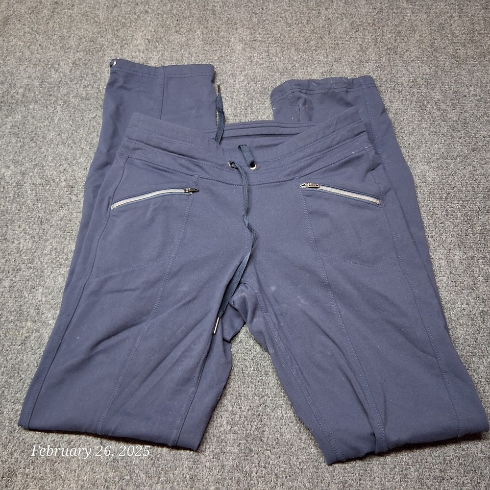 Athleta Metro Slouch‎ Pants Women Size XS Navy Blue 138449